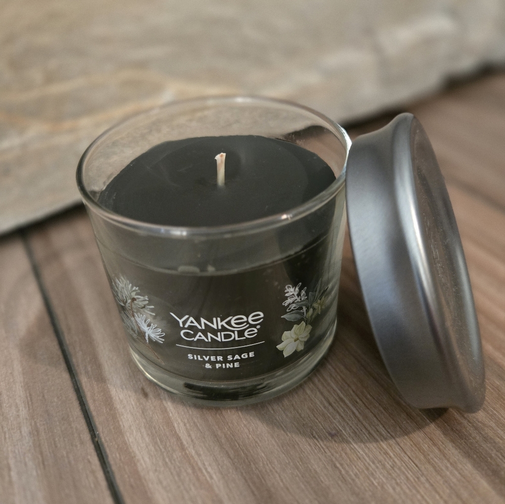 Yankee Candle Silver Sage & Pine 4.3 oz Candle